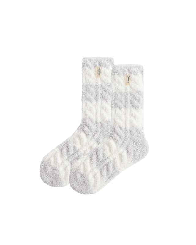Sweetnana Cozy Women's Crew Socks, Super Soft and Thickened Fuzzy Socks for Winter, Cute and Comfortable for Everyday Wear and Lounge