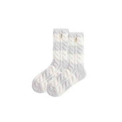 Sweetnana Cozy Women's Crew Socks, Super Soft and Thickened Fuzzy Socks for Winter, Cute and Comfortable for Everyday Wear and Lounge