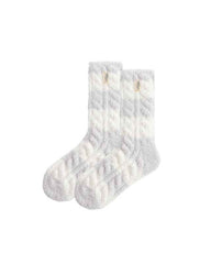 Sweetnana Cozy Women's Crew Socks, Super Soft and Thickened Fuzzy Socks for Winter, Cute and Comfortable for Everyday Wear and Lounge