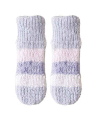 Sweetnana Women's Cozy Ankle Socks, Thickened Fuzzy Non-Slip Slipper Socks for Winter, Super Soft and Cute Lounge Wear Socks for Maximum Comfort