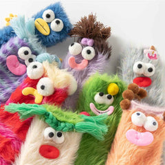 Sweetnana Cute & Cozy Fuzzy Crew Socks for Women & Men, Funny Guys Series, Thickened and Colorful Tube Socks, Perfect for Winter Stockings