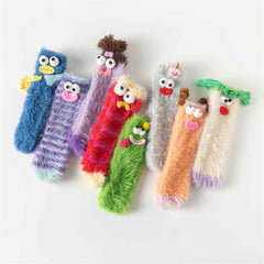 Sweetnana Cute & Cozy Fuzzy Crew Socks for Women & Men, Funny Guys Series, Thickened and Colorful Tube Socks, Perfect for Winter Stockings