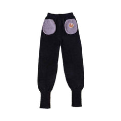 Sweetnana 2024 F/W solid color Japanese style home pants, Coral fleece fabric, thickened and warm, ankle banded pants, Comfortable fit and novel design, can be worn outside.