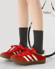 3-팩 여성 크루 양말 코마드 코튼 흡습 양말