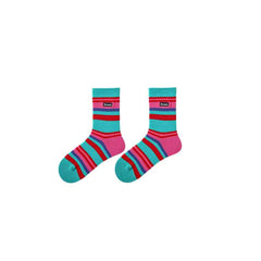 5-Pack Women Cotton Crew Socks Color Magic Series Colorful