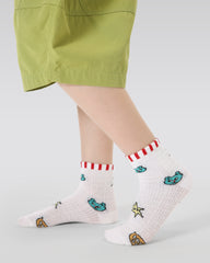 5-Pack Kids Puppy Park Series Cotton Ankle Socks Cartoon Funny Socks