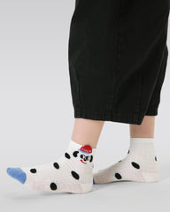 5-Pack Kids Puppy Park Series Cotton Ankle Socks Cartoon Funny Socks