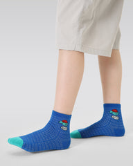 5-Pack Kids Puppy Park Series Cotton Ankle Socks Cartoon Funny Socks