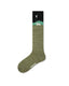 Animal Landscape Cotton Knee-High Socks