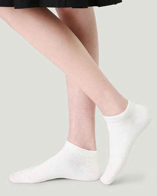 Unisex Couple Cotton No Show Socks Seamless Low Cut Soft Breathable Casual