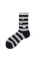 Celestial Stripe Cotton Crew Socks