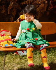 Gift Bag Set Women Kids Crew Socks Christmas Cute Cozy Thick Fuzzy Non Slip Socks