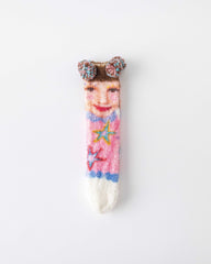 趣味中筒襪子卡通狗系列毛絨舒適保暖室內襪子