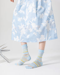 3-Pack Galaxy Series Women Breathable Cotton Socks Aesthetic Cute Casual Socks