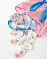 선물 박스 세트 여성 크루 양말 고양이 시리즈 보들보들 포근 미끄럼 방지