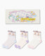 Sweet Bear Gift Box Set Womens Crew Socks Leopard Bear Mesh Cute Sheer Socks - SWEET NANA