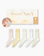 Gift Box Set Womens Crew Socks Mulberry Silk Blend Cuff Cooling Comfortable Fashion Styling - SWEET NANA