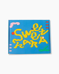 Graffiti Style Paper Gift Box for Socks Packaging