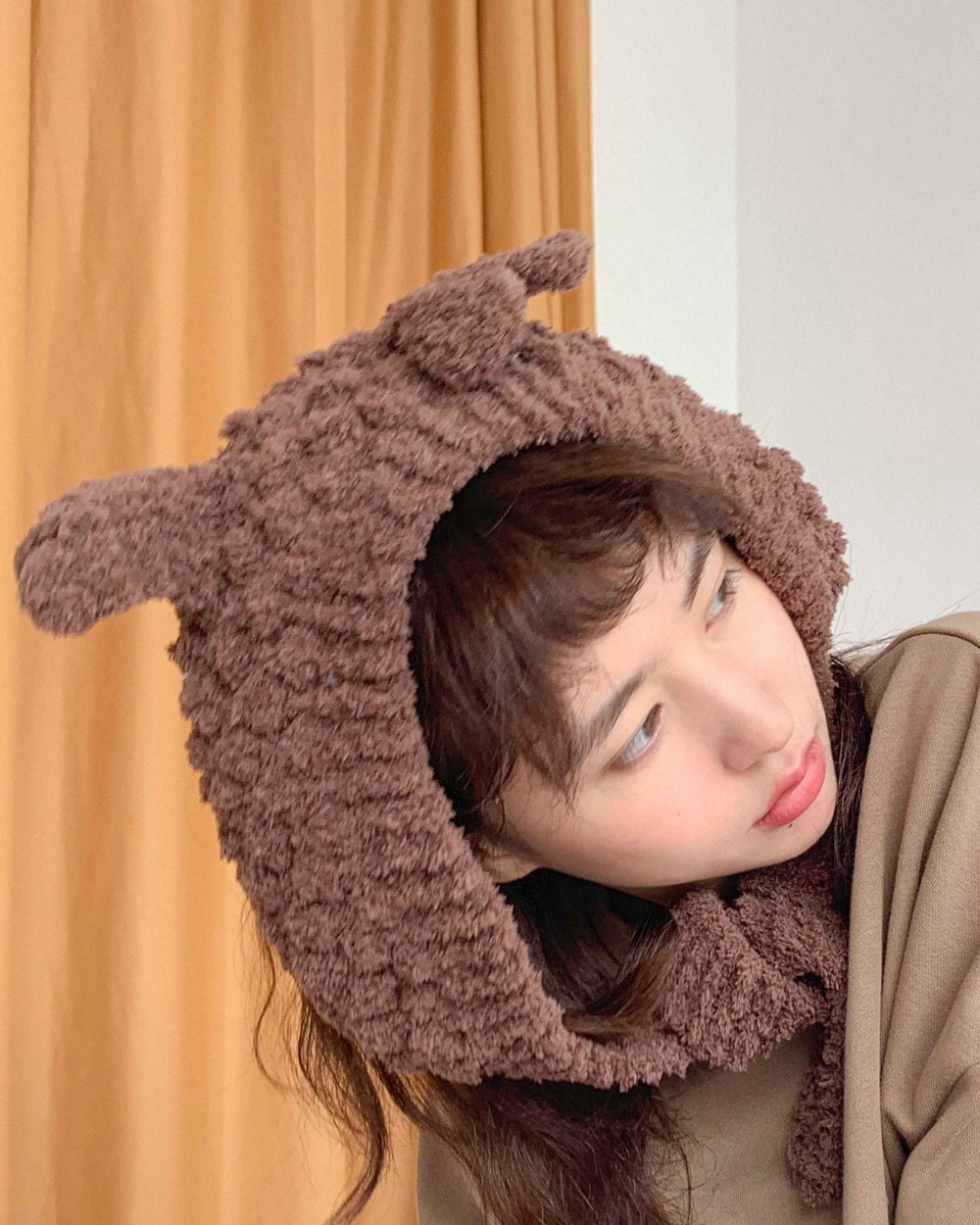 2-Pack Handmade Coral Velvet Earmuffs 3D Animal Ear Cute Warm Headwear