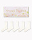 Sakura Limited Gift Box Set Womens Crew Socks Minimalist Textured Pure Color Socks - SWEET NANA