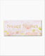 Soft Pink Cherry Blossom Illustrated Gift Box for Socks Packaging - SWEET NANA
