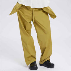 Sweetnana Spring and Summer Light Cotton Women's Home Pants with Cool Feeling, Solid Color, Creative Pockets, Comfortable Fit, Casual Style for Indoor or Outdoor Wear