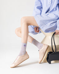 3足セット スイートドリームシリーズ コットン クルーソックス デザイン ファッション カジュアル クルーソックス