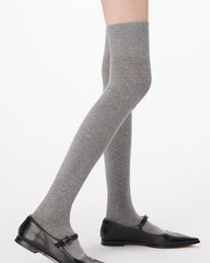 3パック レディース サイハイ ソックス エッセンシャル ニュートラル 無地 カラー カジュアル