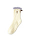 Tiny Pet Bow Fuzzy Floor Crew Socks