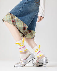 Valentines Day Womens Rose Socks Bouquet Gift Romantic Cute Design