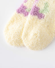 女款中筒襪子可愛系列毛絨保暖舒適室內襪子