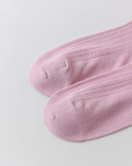 Women Crew Socks Ruffle Cuff Heel Label Chic Comfortable