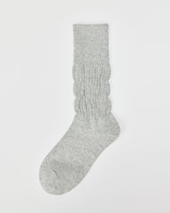 女款中筒襪子扭紋絨毛燕麥色柔軟時尚舒適