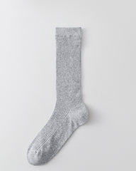 Women Crew Socks Vertical Stripe Pile Ballet Chic Comfortable