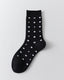 Women Crew Socks White Cotton Letter Polka Dot Series Chic - SWEET NANA