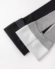 女款絨毛內裡緊身褲襪 修身 純色 時尚 顏色