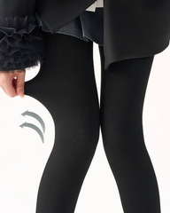 Women Ribbed Thermal Tights Thick Vertical Stripe Slim Fit Fashion