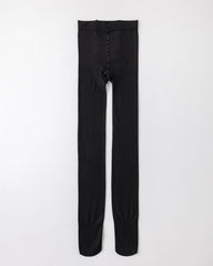 Women Ribbed Tights Slim Fit Stretch Fashion Pantyhose Daily Wear