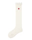 Women Knee High Socks Lace Ruffle Slouch Cotton Casual - SWEET NANA