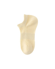 Womens Ankle Socks Reinforced Heel Half Mesh Breathable Combed Cotton