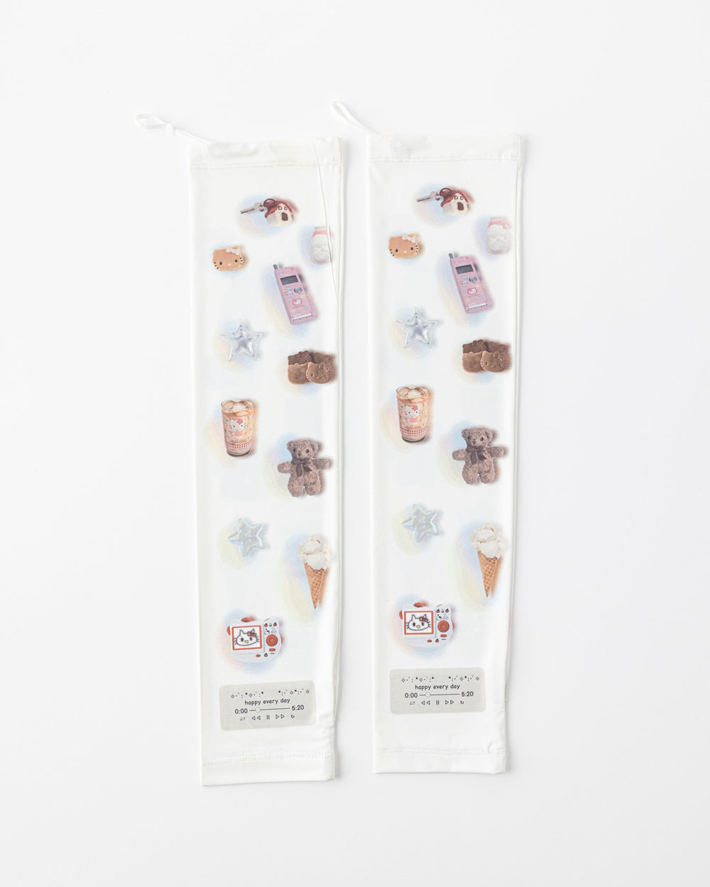 Womens Cooling Arm Sleeves Retro Cute Items Cooling Sun Protection Comfortable - SWEET NANA