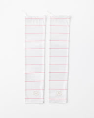 Womens Cooling Arm Sleeves Striped Puppy Cute Print Cooling Sun Protection Breathable