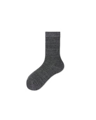 Womens Crew Socks Lyocell Mulberry Silk Mesh Breathable Slouchy Versatile
