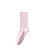 Womens Crew Socks Lyocell Mulberry Silk Seamless Breathable Morandi Slouchy
