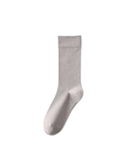 Womens Crew Socks Lyocell Mulberry Silk Seamless Breathable Morandi Slouchy