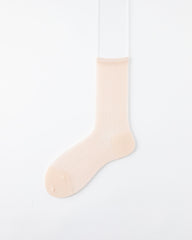 Womens Crew Socks Mulberry Silk Blend Cooling Fashion Styling Comfortable - SWEET NANA