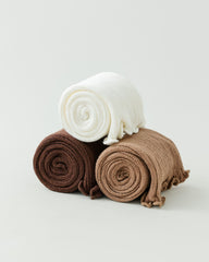 Womens Fashion Leg Warmers Thick Knit Ruffled Cuff Slim Look