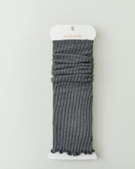 Womens Fashion Leg Warmers Thick Knit Ruffled Cuff Slim Look