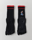 Womens Five Toe Yoga Crew Socks Compression Non Slip Combed Cotton - SWEET NANA