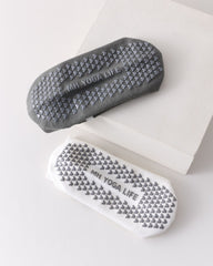 Womens Striped Yoga Socks Non Slip Breathable Crew Sport Socks